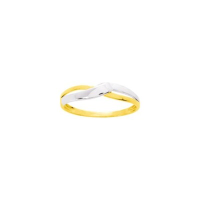 Bague en or jaune rhodié