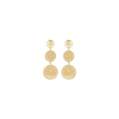 Boucles d'oreilles en plaqué or