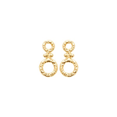 Boucles d'oreilles en plaqué or