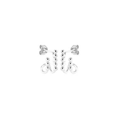Boucles d'oreilles en argent