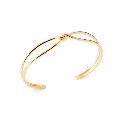 Bracelet-jonc en plaqué or