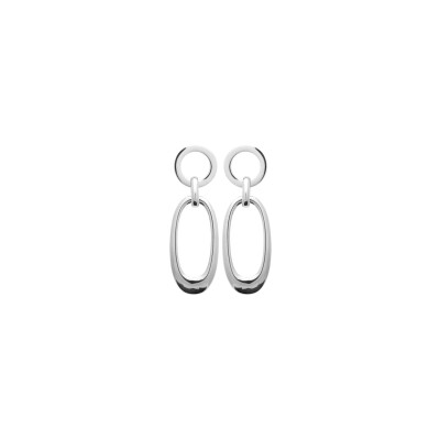 Boucles d'oreilles en acier