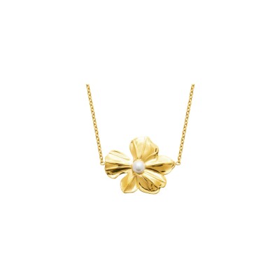 Collier en acier doré