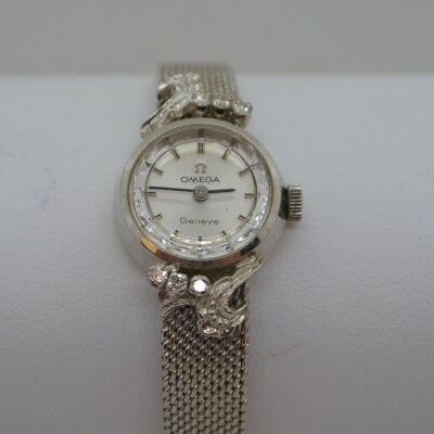 Montre dame OMEGA Saphette or et Diamants