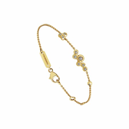 Bracelet Garden Party Ivresse en or jaune et diamants