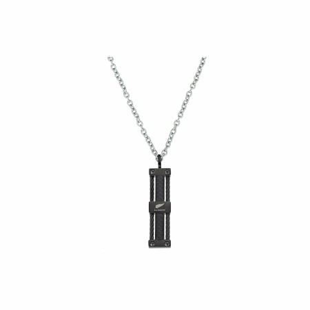 Collier All Blacks en acier