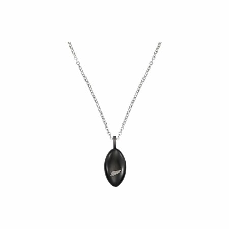 Collier All Blacks en acier