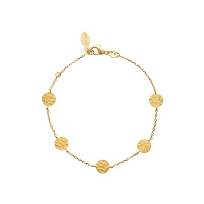 Bracelet Collection Constance Galatée en plaqué or