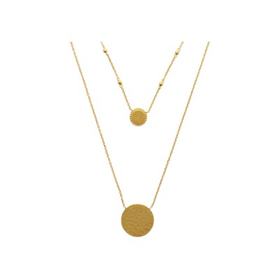Collier en plaqué or