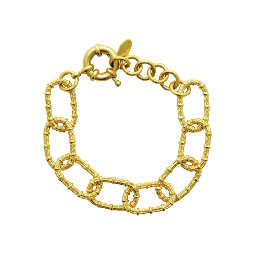 Bracelet Collection Constance Helios en plaqué or