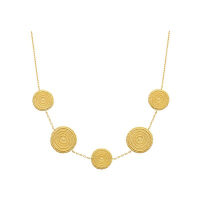 Collier Collection Constance Dionysos en plaqué or