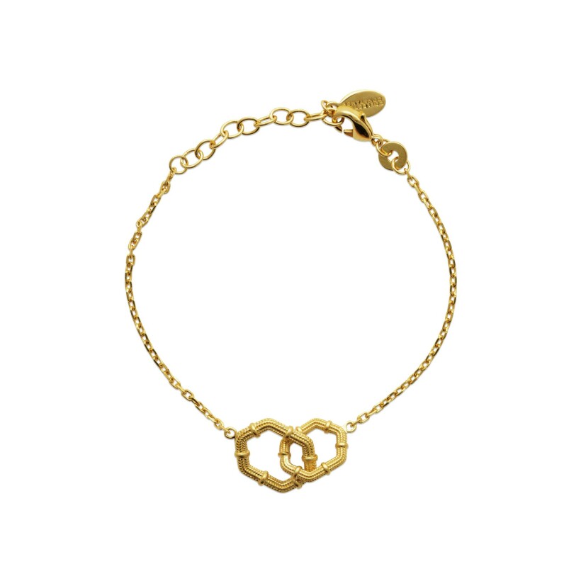 Bracelet Collection Constance Spes en plaqué or