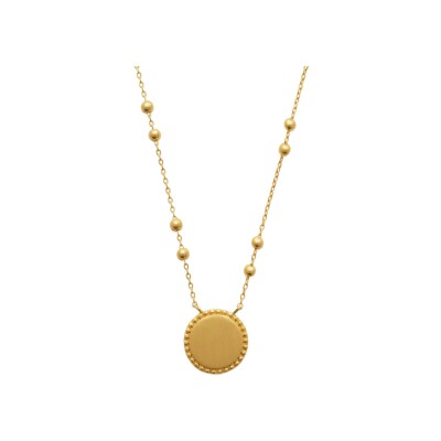 Collier en plaqué or