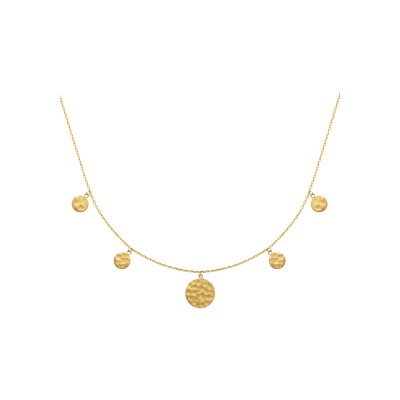 Collier Collection Constance Théia en plaqué or
