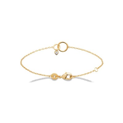 Bracelet en plaqué or