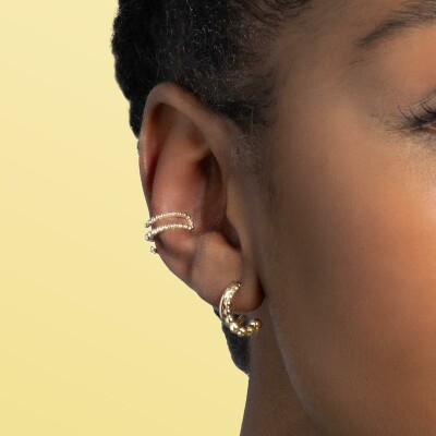 Boucles d'oreilles en plaqué or