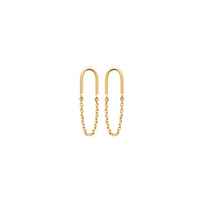 Boucles d'oreilles en plaqué or