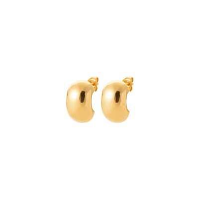 Boucles d'oreilles en plaqué or