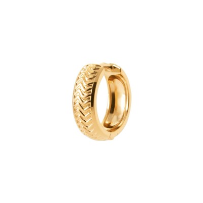 Créole en plaqué or