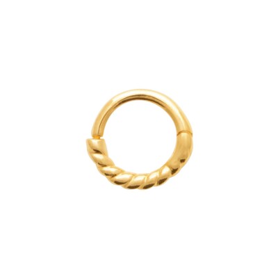 Créole en plaqué or