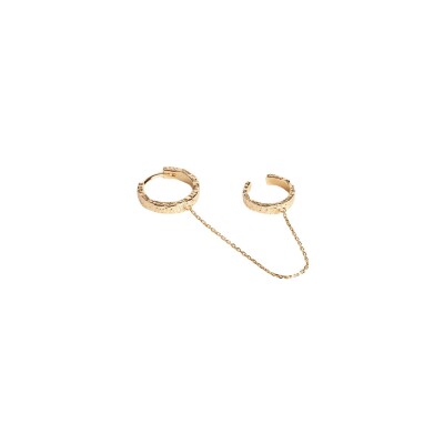Boucles d'oreilles pendantes en plaqué or