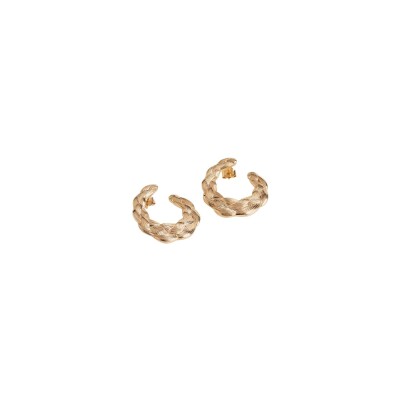 Boucles d'oreilles en plaqué or