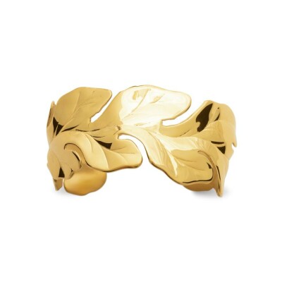 Bracelet jonc en acier et pvd