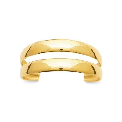 Bracelet jonc en acier et pvd