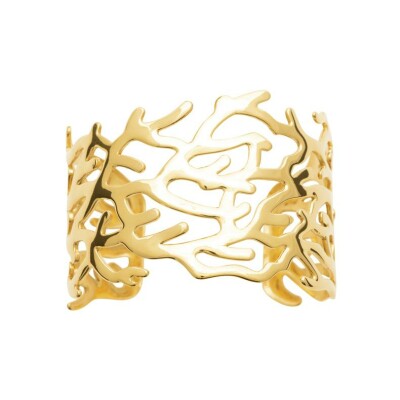 Bracelet jonc en acier et pvd