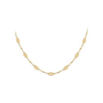 Collier en plaqué or