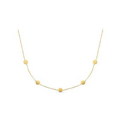 Collier en plaqué or