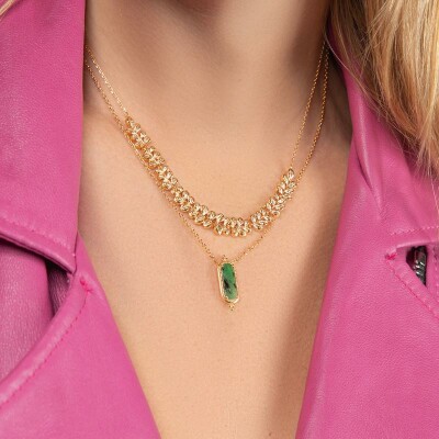 Collier en plaqué or