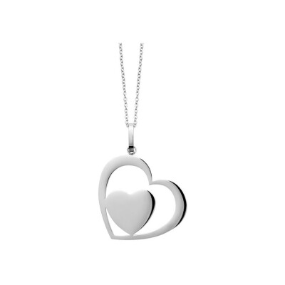 Collier en acier et pvd