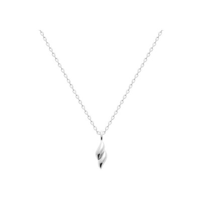 Pendentif en argent rhodié