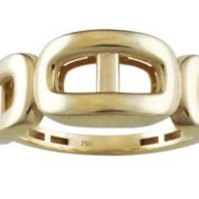 Bague maille marine