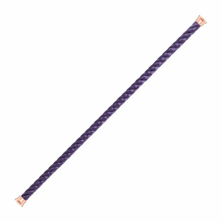 Câble grand modèle FRED Force 10 en acier violet