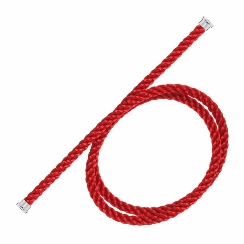 Câble grand modèle FRED Force 10 en corderie rouge