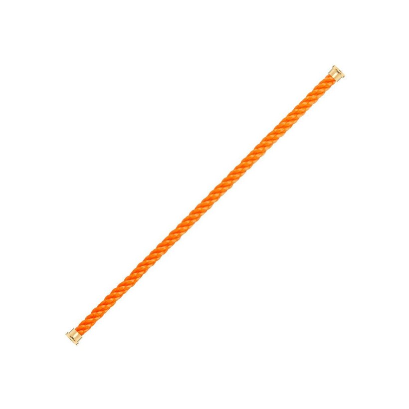 Câble FRED Force 10 GM en corderie orange fluo