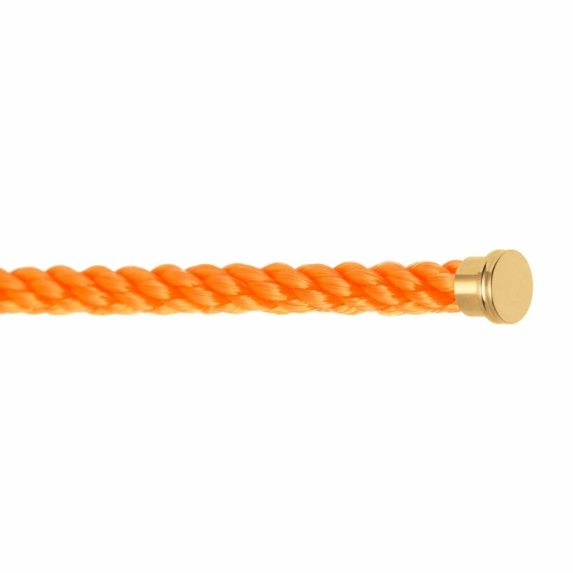 Câble FRED Force 10 GM en corderie orange fluo