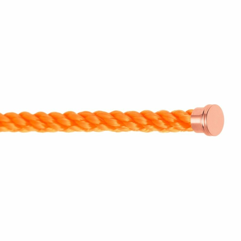 Câble grand modèle FRED Force 10 en corderie orange
