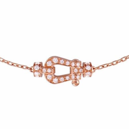 Bracelet FRED Force 10 PM en or rose et diamants