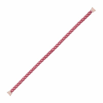 Câble grand modèle FRED Force 10 en corderie rose pétale