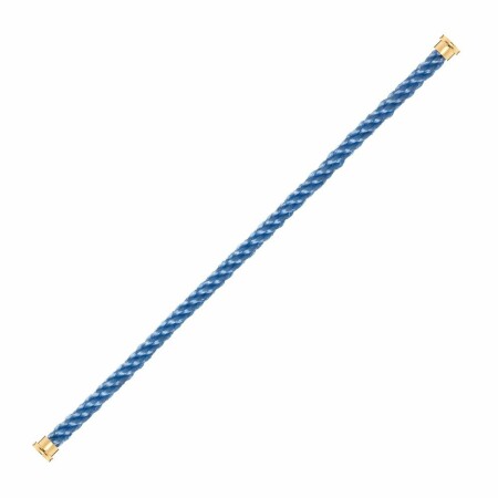 Câble grand modèle FRED Force 10 en corderie bleu ciel