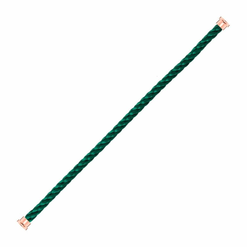 FRED Force 10 large size cable, emerald green steel