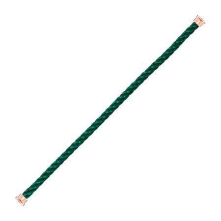 FRED Force 10 large size cable, emerald green steel