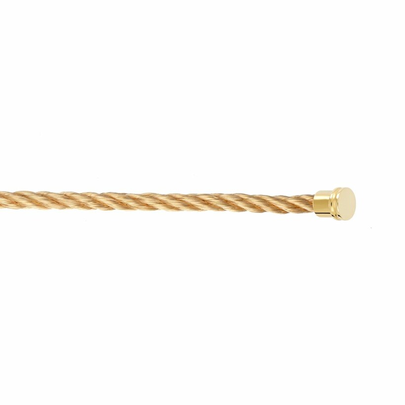 FRED Force 10 cable, medium size, yellow gold