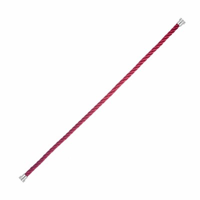 FRED Force 10 medium size bracelet cable in bordeaux steel