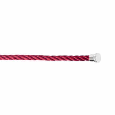 FRED Force 10 medium size bracelet cable in bordeaux steel