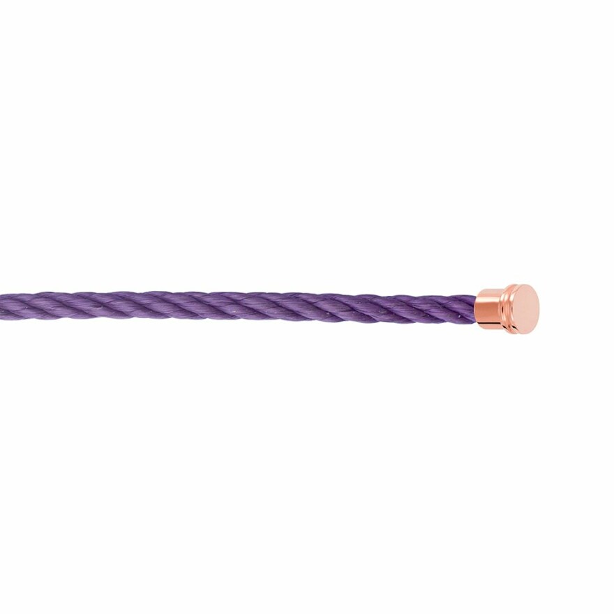 Câble moyen modèle FRED Force 10 en acier violet