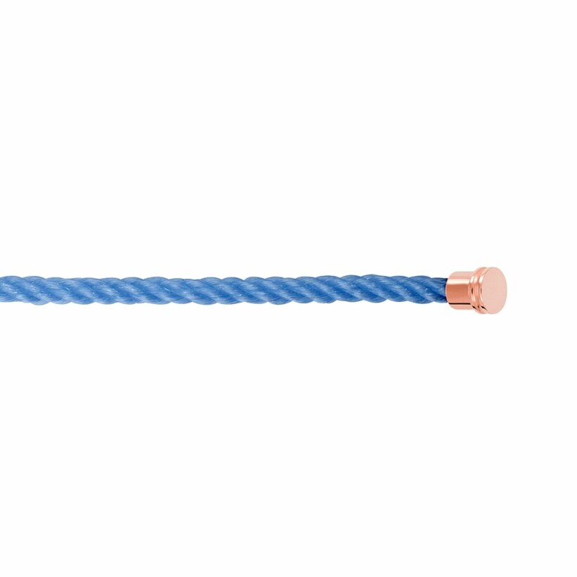 Câble moyen modèle FRED Force 10 en corderie bleu ciel